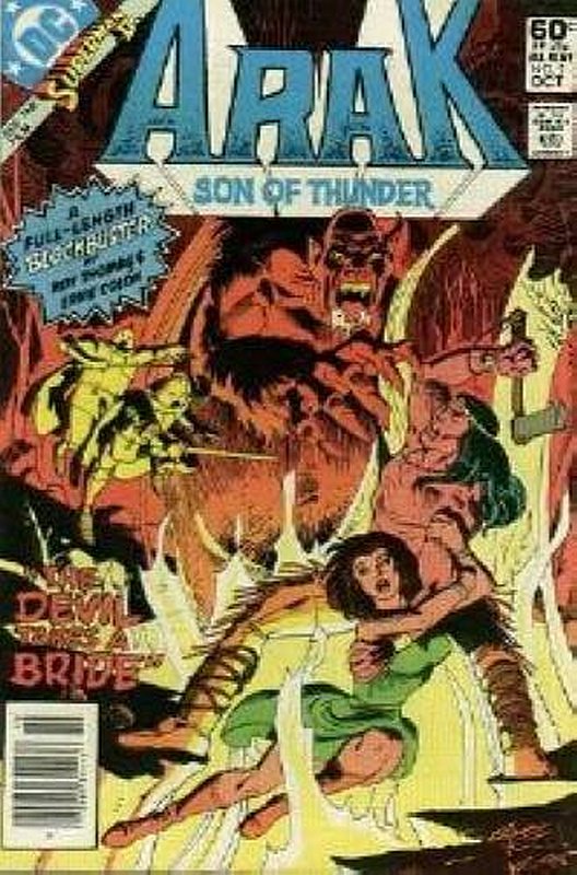 Cover of Arak Son of Thunder (Vol 1) #2. One of 250,000 Vintage American Comics on sale from Krypton!