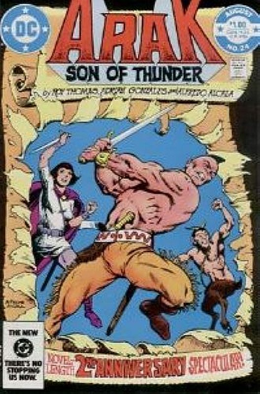 Cover of Arak Son of Thunder (Vol 1) #24. One of 250,000 Vintage American Comics on sale from Krypton!