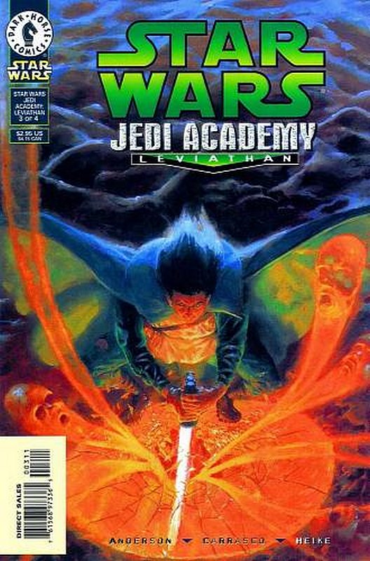 Cover of Star Wars: Jedi Academy - Leviathan #3. One of 250,000 Vintage American Comics on sale from Krypton!