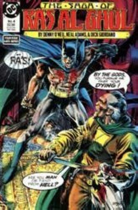 Cover of Ras Al Ghul (1988 Ltd) Saga of the #4. One of 250,000 Vintage American Comics on sale from Krypton!