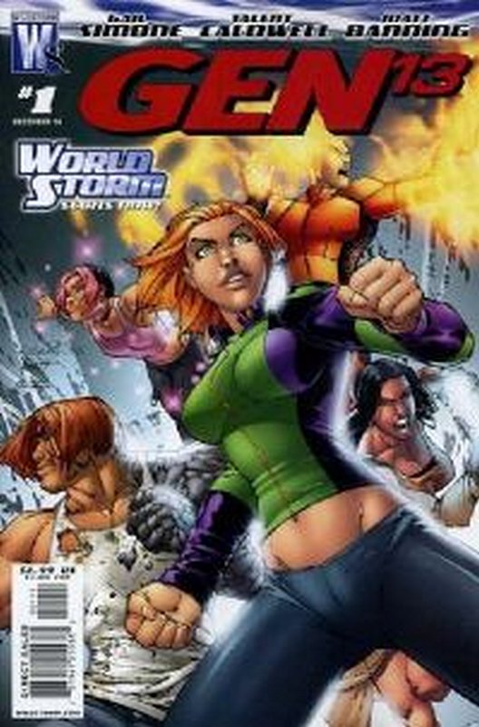 Cover of Gen 13 (Vol 4) #1. One of 250,000 Vintage American Comics on sale from Krypton!