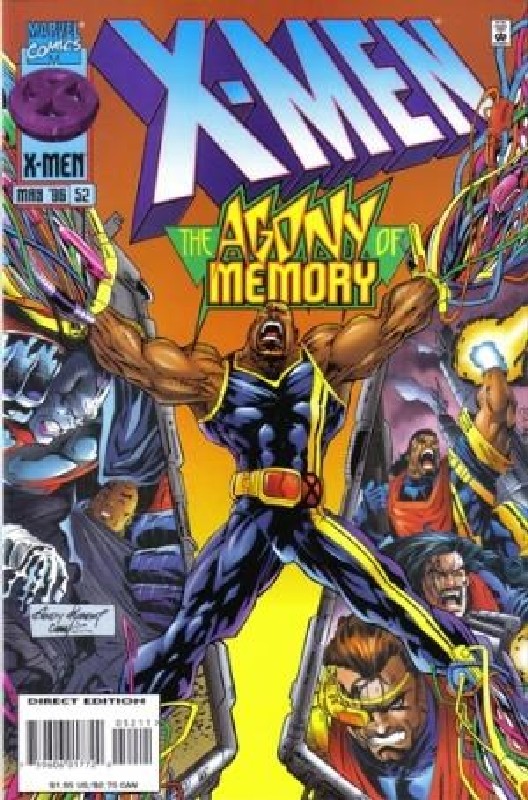 Cover of X-Men (Legacy) (Vol 1) #52. One of 250,000 Vintage American Comics on sale from Krypton!