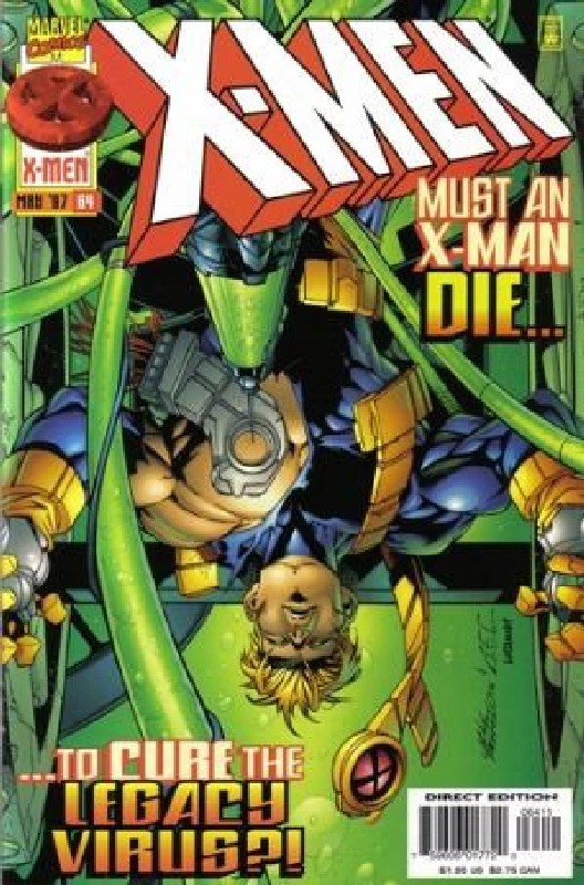Cover of X-Men (Legacy) (Vol 1) #64. One of 250,000 Vintage American Comics on sale from Krypton!
