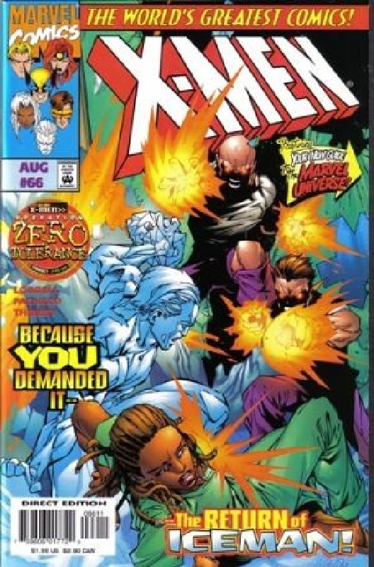 Cover of X-Men (Legacy) (Vol 1) #66. One of 250,000 Vintage American Comics on sale from Krypton!
