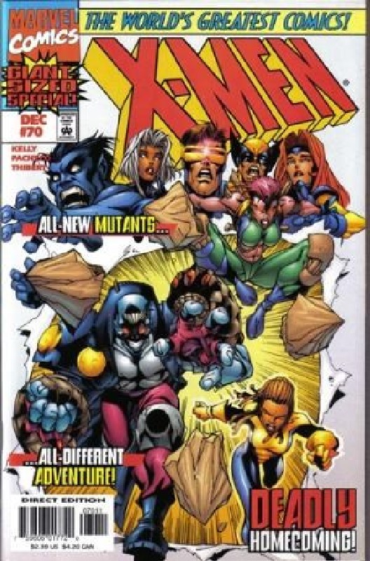 Cover of X-Men (Legacy) (Vol 1) #70. One of 250,000 Vintage American Comics on sale from Krypton!
