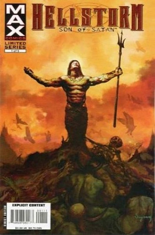 Cover of Hellstorm: Son of Satan (2006 Ltd) #1. One of 250,000 Vintage American Comics on sale from Krypton!