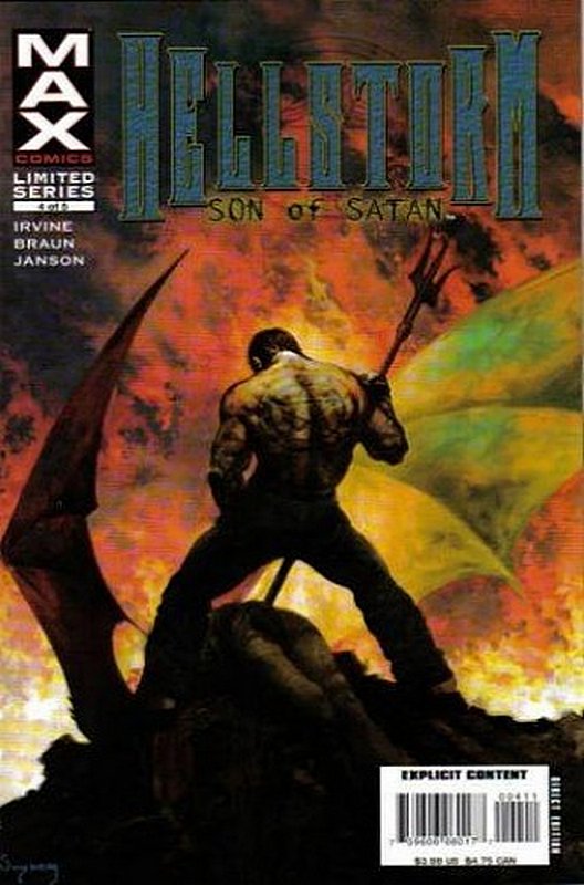 Cover of Hellstorm: Son of Satan (2006 Ltd) #4. One of 250,000 Vintage American Comics on sale from Krypton!