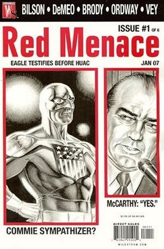 Cover of Red Menace (2006 Ltd) #1. One of 250,000 Vintage American Comics on sale from Krypton!