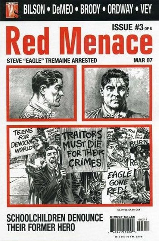 Cover of Red Menace (2006 Ltd) #3. One of 250,000 Vintage American Comics on sale from Krypton!