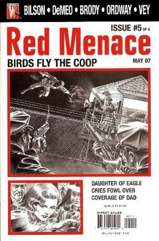 Cover of Red Menace (2006 Ltd) #5. One of 250,000 Vintage American Comics on sale from Krypton!