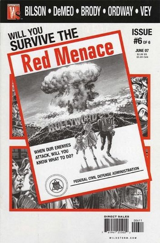 Cover of Red Menace (2006 Ltd) #6. One of 250,000 Vintage American Comics on sale from Krypton!