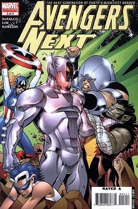 Cover of Avengers Next (2006 Ltd) #3. One of 250,000 Vintage American Comics on sale from Krypton!