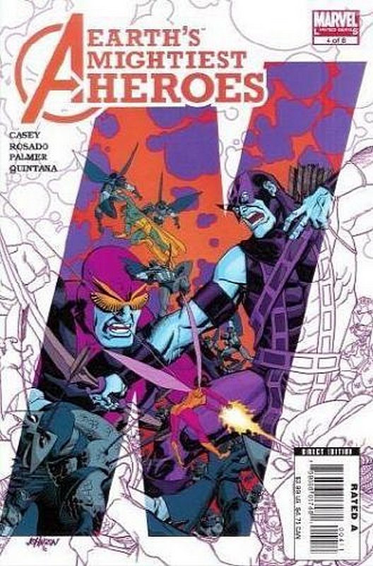 Cover of Avengers: Earths Mightiest Heroes II (2007 Ltd) #4. One of 250,000 Vintage American Comics on sale from Krypton!