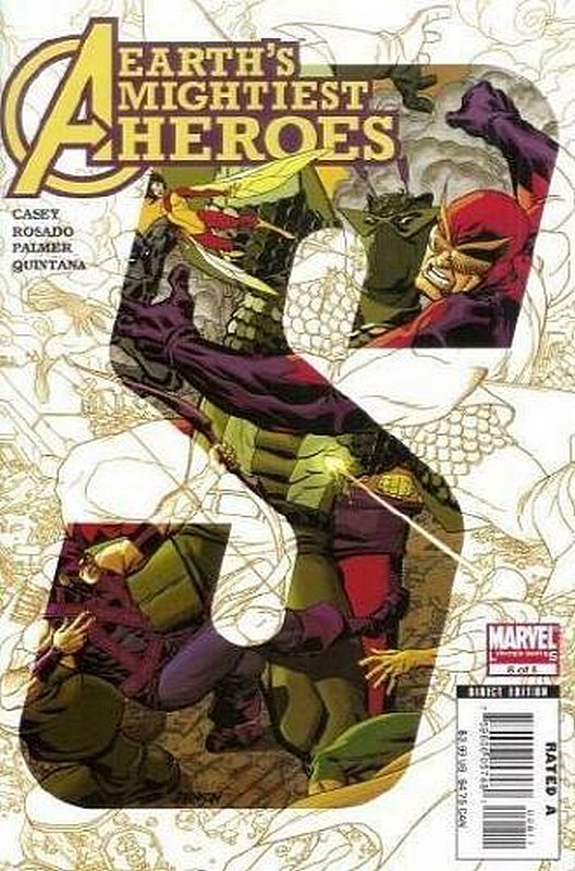 Cover of Avengers: Earths Mightiest Heroes II (2007 Ltd) #8. One of 250,000 Vintage American Comics on sale from Krypton!