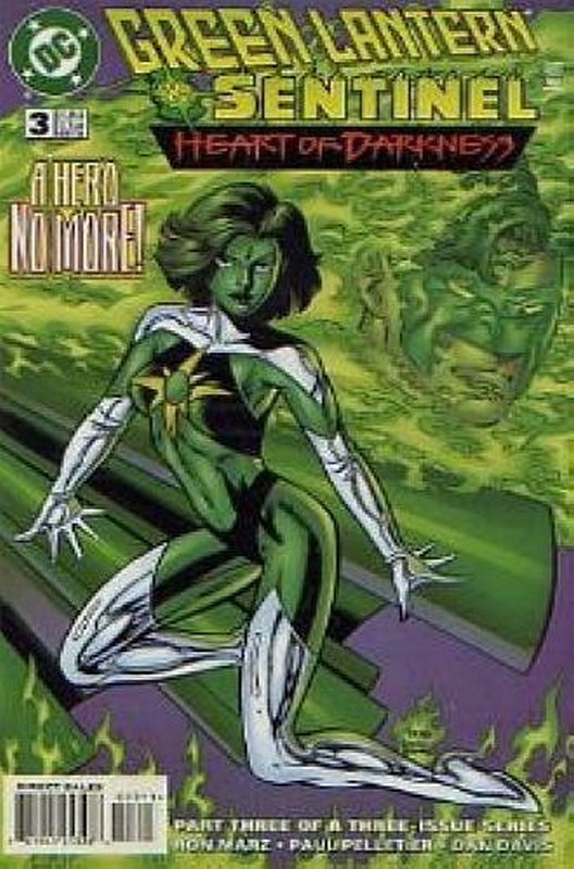 Cover of Green Lantern & Sentinel Heart of Darkness #3. One of 250,000 Vintage American Comics on sale from Krypton!