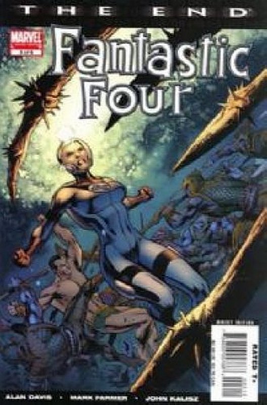 Cover of Fantastic Four: The End (2007 Ltd) #3. One of 250,000 Vintage American Comics on sale from Krypton!