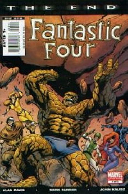 Cover of Fantastic Four: The End (2007 Ltd) #4. One of 250,000 Vintage American Comics on sale from Krypton!