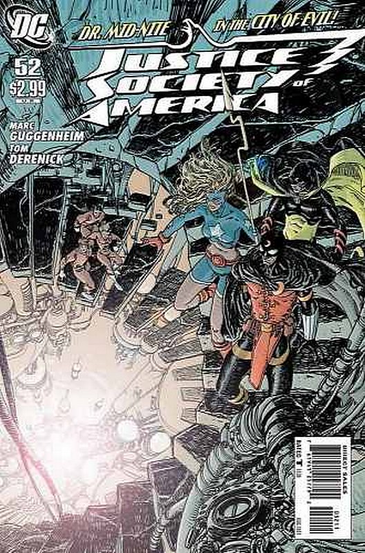 Cover of Justice Society of America (Vol 2) #52. One of 250,000 Vintage American Comics on sale from Krypton!