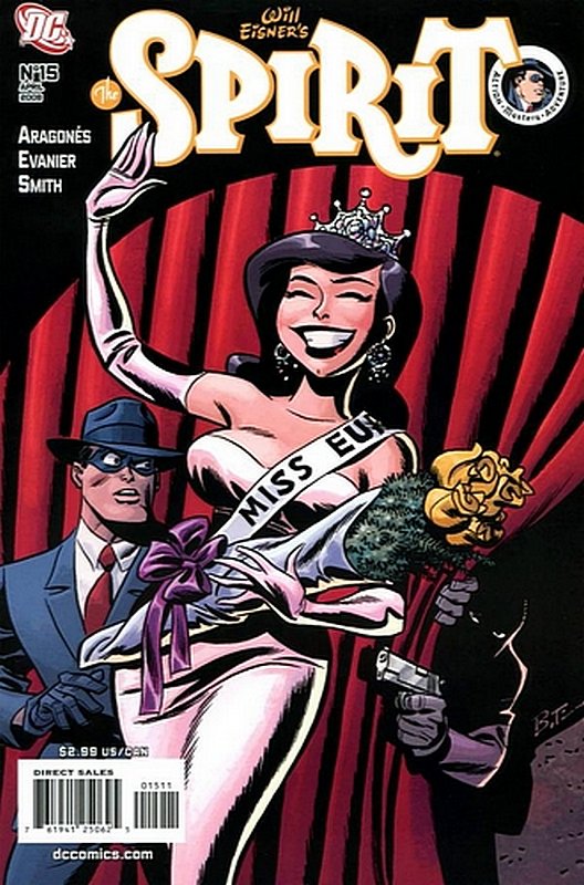 Cover of Spirit (DC Comics Vol 1) #15. One of 250,000 Vintage American Comics on sale from Krypton!