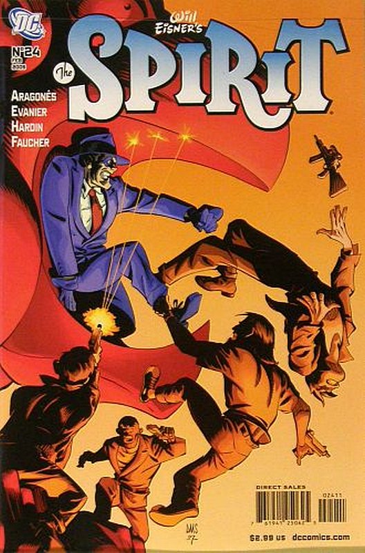 Cover of Spirit (DC Comics Vol 1) #24. One of 250,000 Vintage American Comics on sale from Krypton!