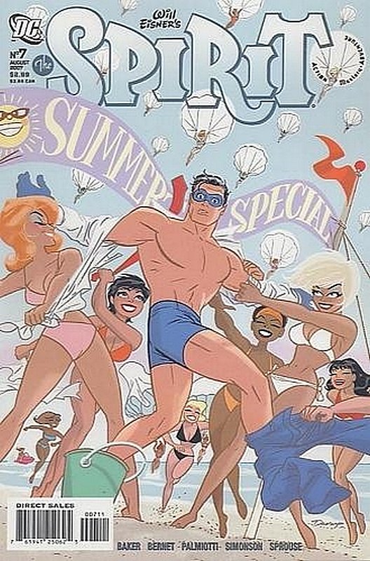 Cover of Spirit (DC Comics Vol 1) #7. One of 250,000 Vintage American Comics on sale from Krypton!