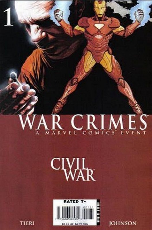 Cover of Civil War: War Crimes #1. One of 250,000 Vintage American Comics on sale from Krypton!