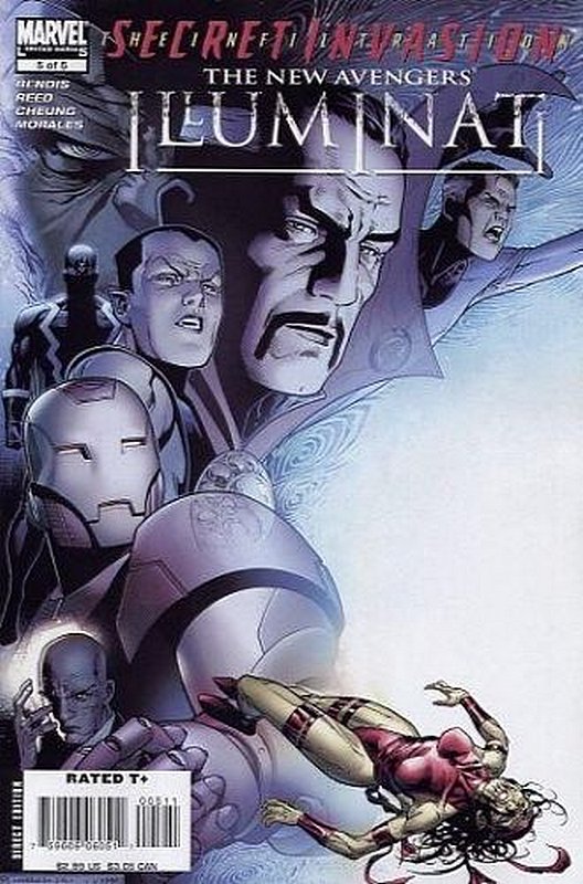 Cover of New Avengers: Illuminati #5. One of 250,000 Vintage American Comics on sale from Krypton!
