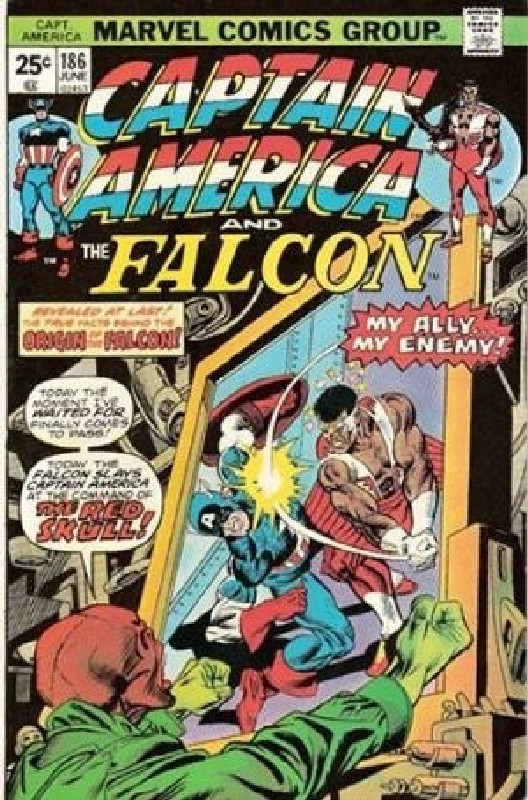 Cover of Captain America (Vol 1) #186. One of 250,000 Vintage American Comics on sale from Krypton!