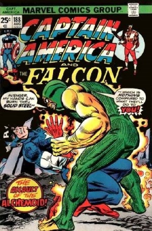 Cover of Captain America (Vol 1) #188. One of 250,000 Vintage American Comics on sale from Krypton!