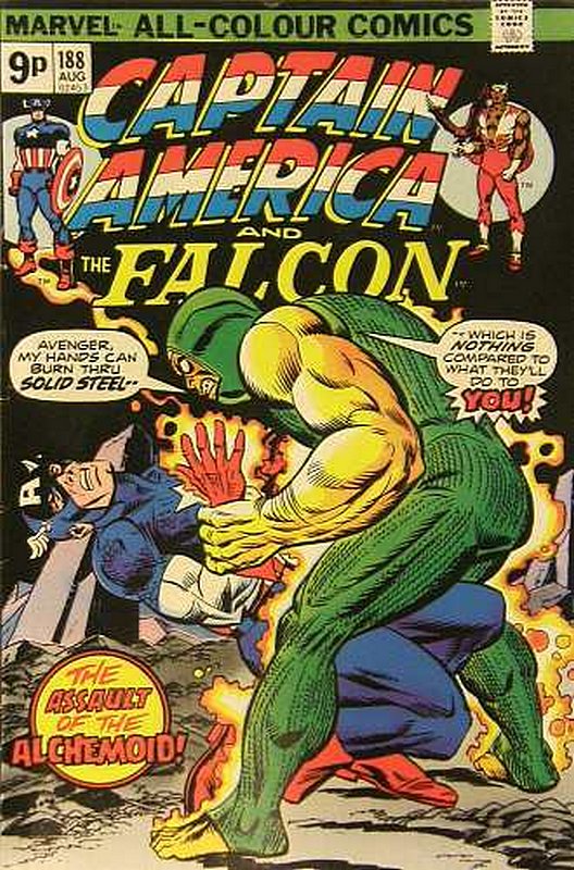 Cover of Captain America (Vol 1) #188. One of 250,000 Vintage American Comics on sale from Krypton!