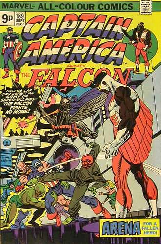 Cover of Captain America (Vol 1) #189. One of 250,000 Vintage American Comics on sale from Krypton!