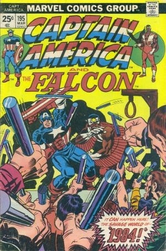 Cover of Captain America (Vol 1) #195. One of 250,000 Vintage American Comics on sale from Krypton!