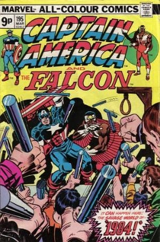 Cover of Captain America (Vol 1) #195. One of 250,000 Vintage American Comics on sale from Krypton!