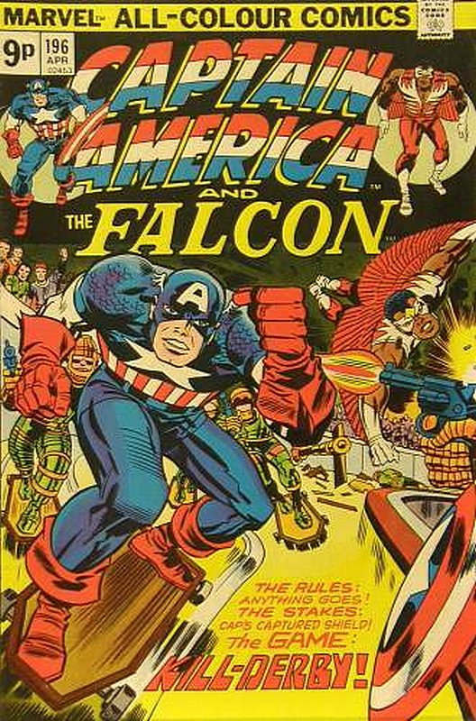 Cover of Captain America (Vol 1) #196. One of 250,000 Vintage American Comics on sale from Krypton!