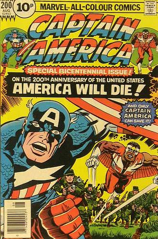Cover of Captain America (Vol 1) #200. One of 250,000 Vintage American Comics on sale from Krypton!