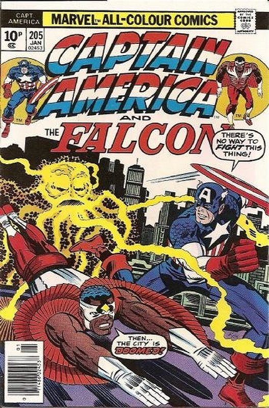 Cover of Captain America (Vol 1) #205. One of 250,000 Vintage American Comics on sale from Krypton!