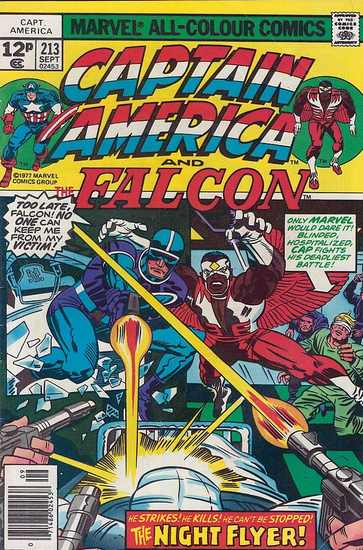 Cover of Captain America (Vol 1) #213. One of 250,000 Vintage American Comics on sale from Krypton!