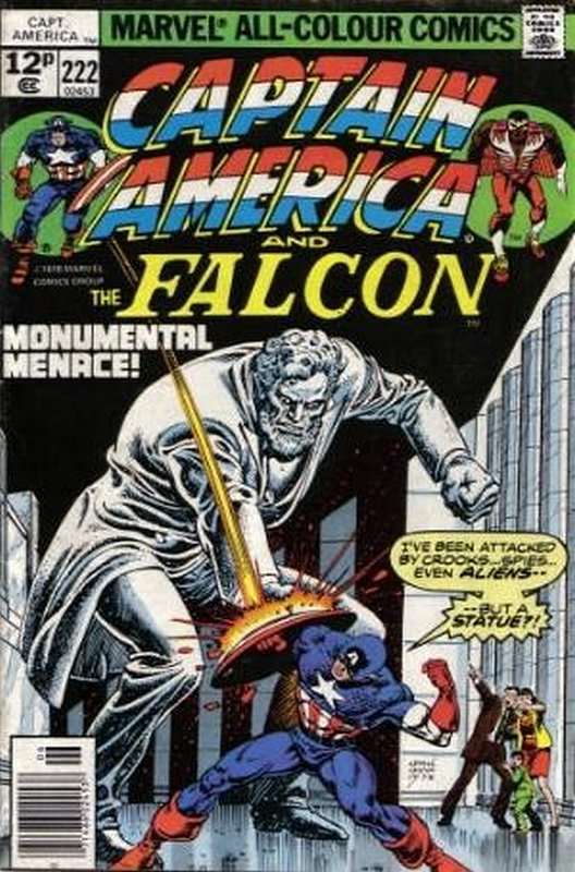 Cover of Captain America (Vol 1) #222. One of 250,000 Vintage American Comics on sale from Krypton!