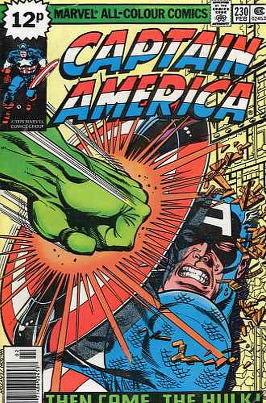 Cover of Captain America (Vol 1) #230. One of 250,000 Vintage American Comics on sale from Krypton!