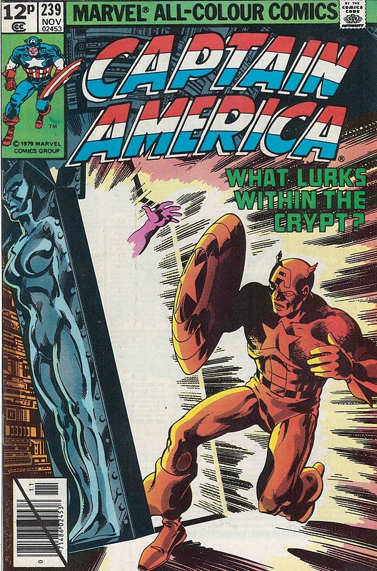 Cover of Captain America (Vol 1) #239. One of 250,000 Vintage American Comics on sale from Krypton!