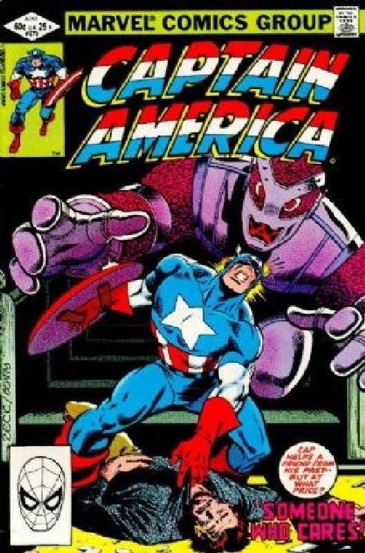 Cover of Captain America (Vol 1) #270. One of 250,000 Vintage American Comics on sale from Krypton!