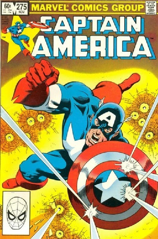 Cover of Captain America (Vol 1) #275. One of 250,000 Vintage American Comics on sale from Krypton!