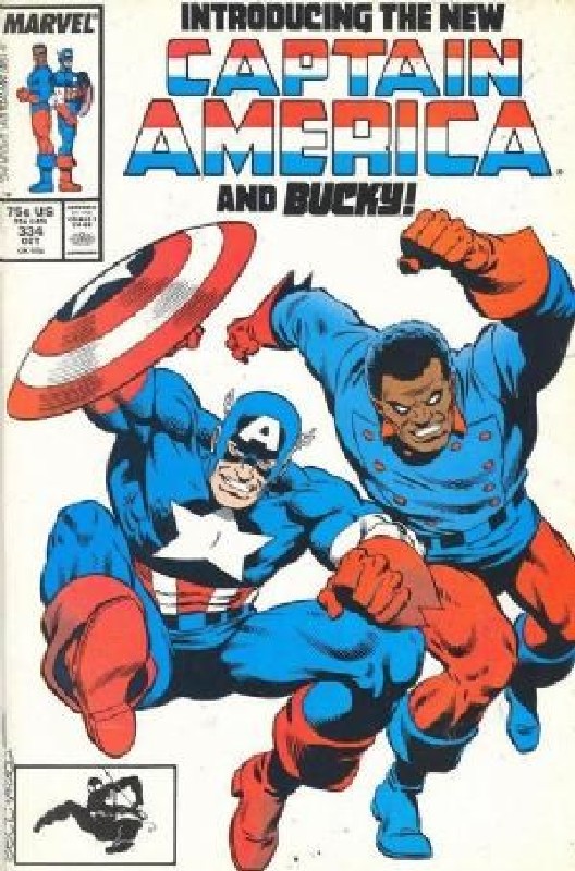 Cover of Captain America (Vol 1) #334. One of 250,000 Vintage American Comics on sale from Krypton!