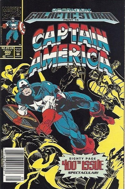 Cover of Captain America (Vol 1) #400. One of 250,000 Vintage American Comics on sale from Krypton!