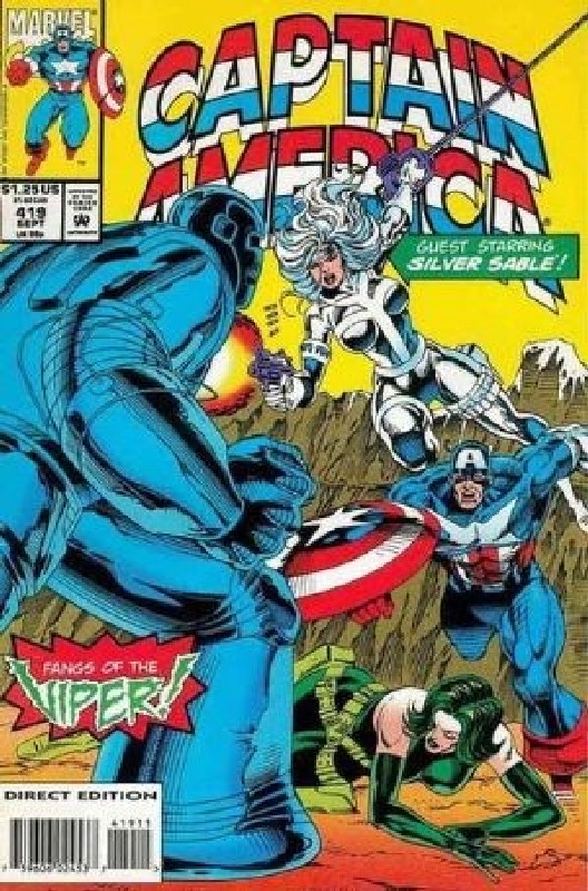 Cover of Captain America (Vol 1) #419. One of 250,000 Vintage American Comics on sale from Krypton!