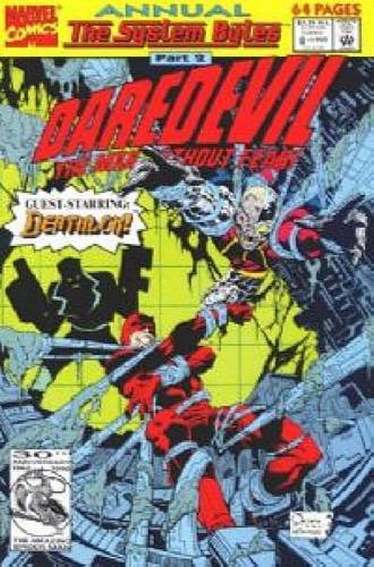 Cover of Daredevil Annual (Vol 1) #8. One of 250,000 Vintage American Comics on sale from Krypton!
