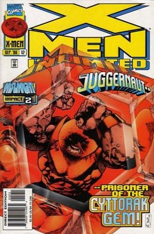 Cover of X-Men Unlimited (Vol 1) #12. One of 250,000 Vintage American Comics on sale from Krypton!
