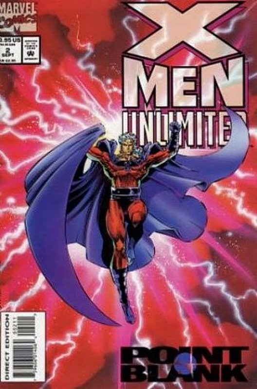 Cover of X-Men Unlimited (Vol 1) #2. One of 250,000 Vintage American Comics on sale from Krypton!