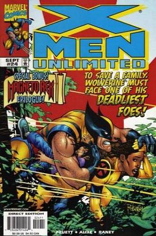 Cover of X-Men Unlimited (Vol 1) #24. One of 250,000 Vintage American Comics on sale from Krypton!
