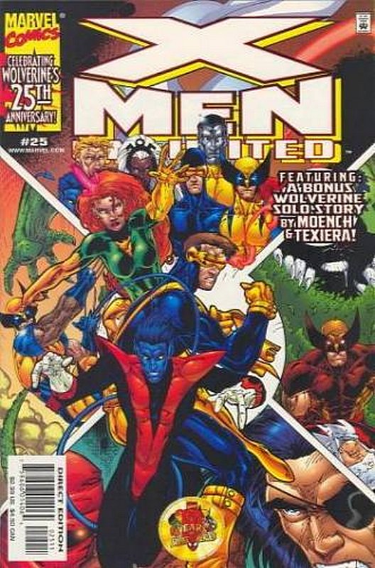 Cover of X-Men Unlimited (Vol 1) #25. One of 250,000 Vintage American Comics on sale from Krypton!